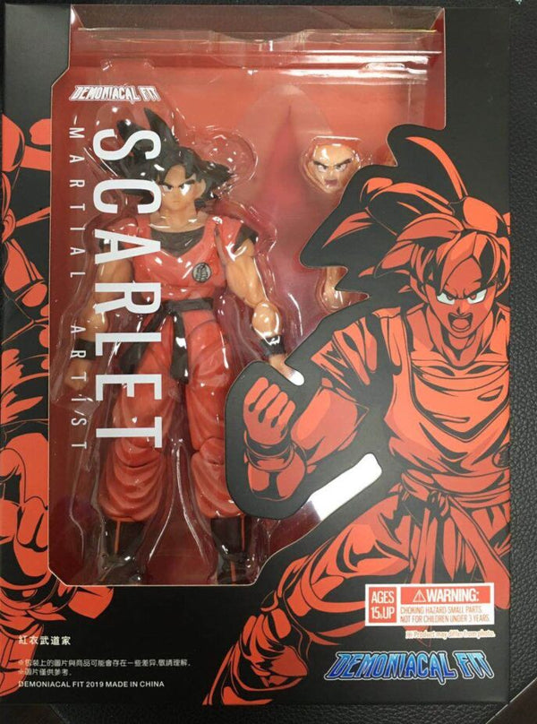 Demoniacal fit SSJ Goku kaiohken Action figure Scarlet Martial Artist -  Supply Epic
