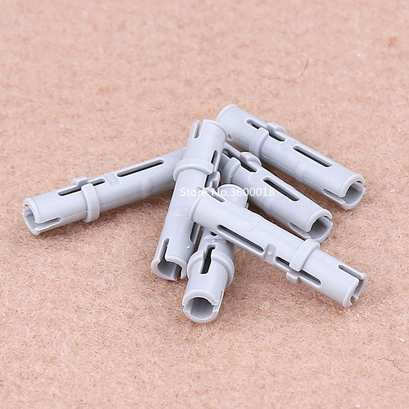 100pcs/lot Technic Pin Long 1x3 without Friction Ridges block parts compatible legos 32556 MOC blocks toys bricks  parts