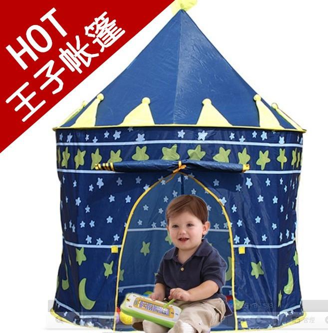 105*135*80cm Children Beach Tent Baby Toy Play Game House Kids Princess Prince Castle Indoor Outdoor Toys Tents - Supply Epic