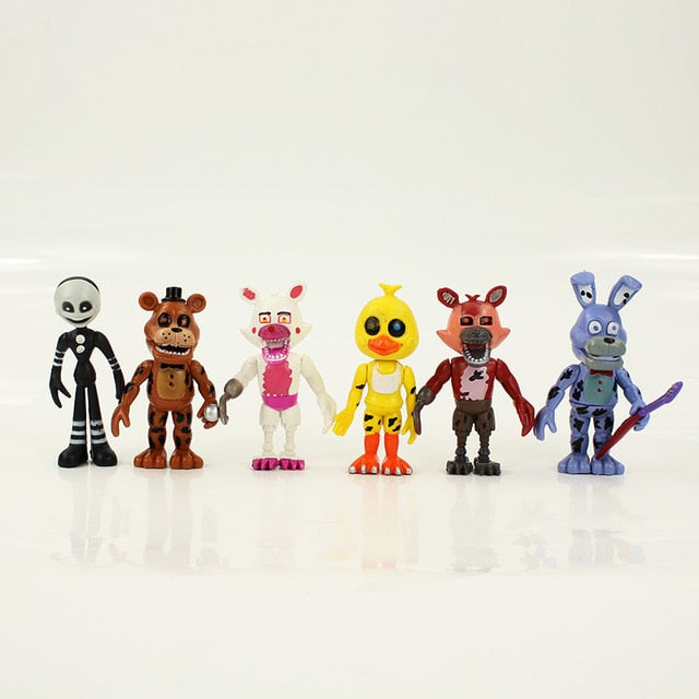 18Styles 14cm FNAF Five Nights At Freddy's Sister Location Funtime Foxy Ballora Puppet Nightmare Freddy PVC Action Figure toy