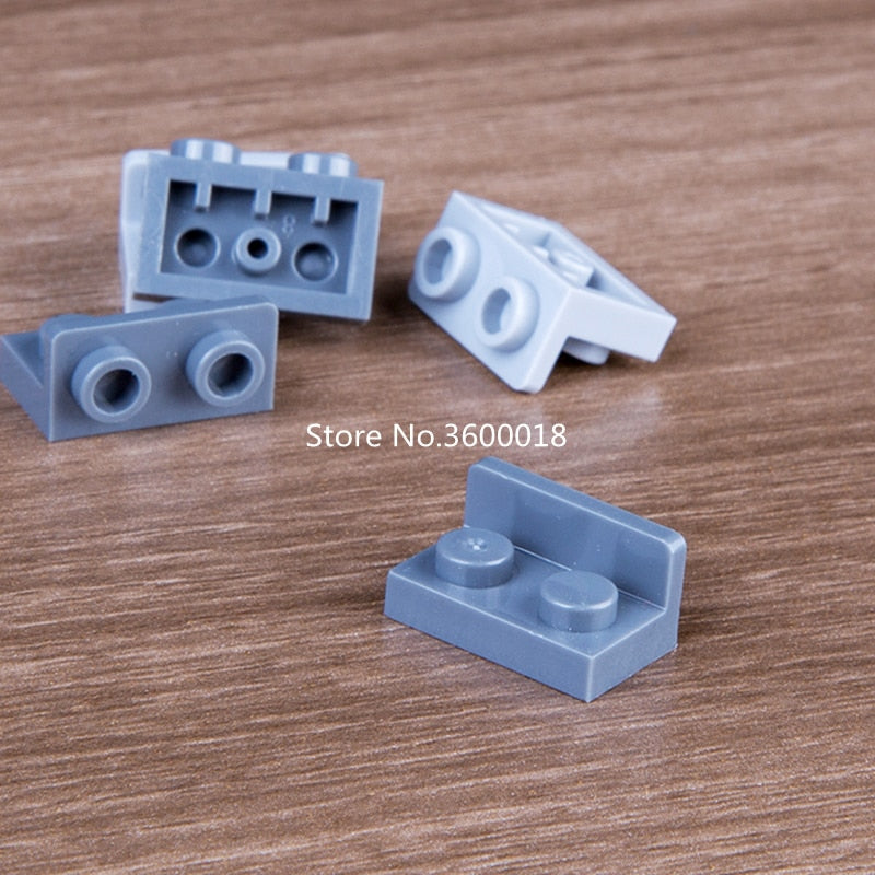 20pcs/lot Compatible with legos 99780 Bracket 1x2 -1x2 MOC Brick DIY block set Assembles Particles