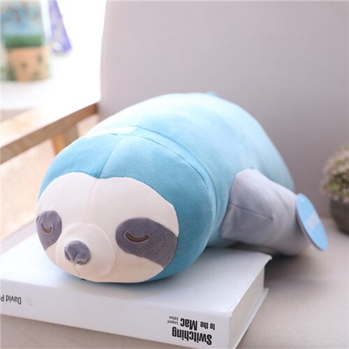 Big Cute Simulation Stuffed Sloth Toy Plush Sloths Soft Pillow Animal Dolls Kids Baby Birthday Gift