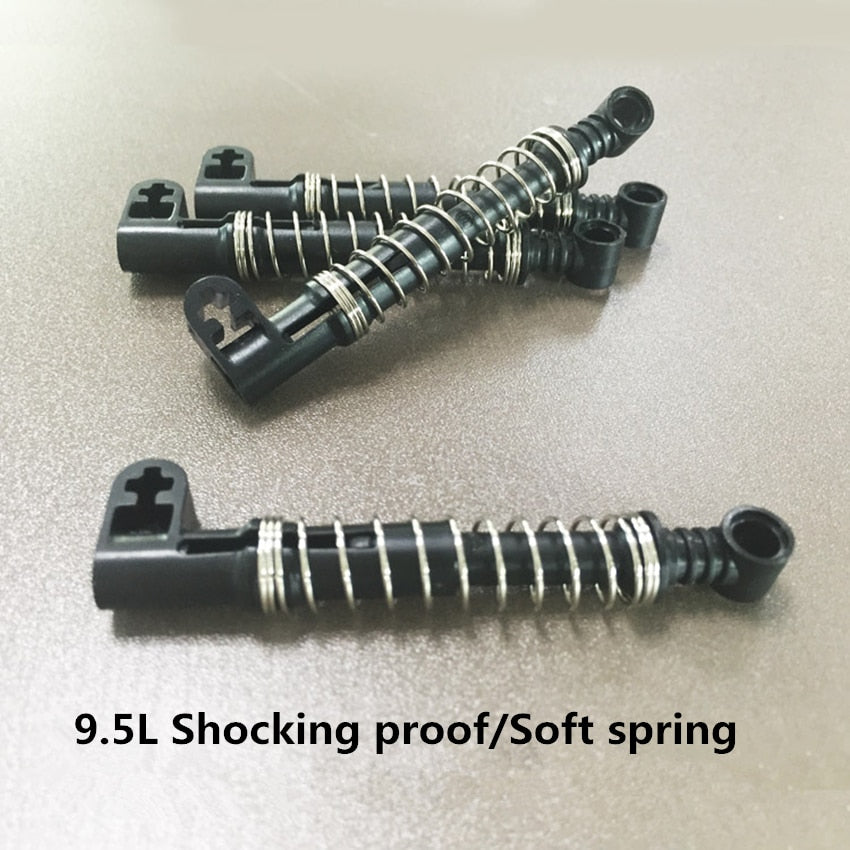 8pcs/lot  Decool Technic 9.5L Shock absorber arm (soft spring) Compatible legos 2909c03 MOC DIY blocks bricks parts set