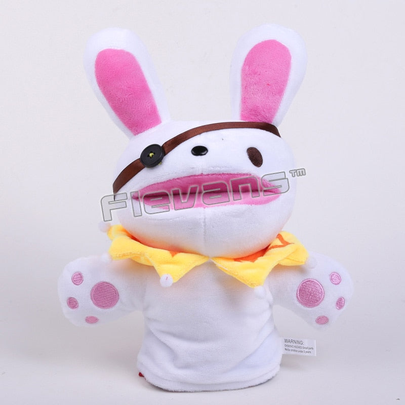Anime Cosplay DATE A LIVE Hermit Yoshino Zadkiel Bunny Rabbit Puppet Plush Doll for Hand 12" 30cm