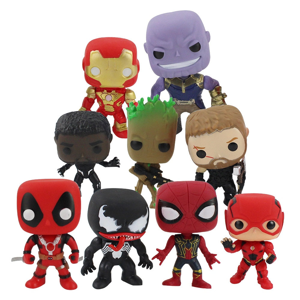 Avengers Infinity War Deadpool Black Panther Spiderman Thanos