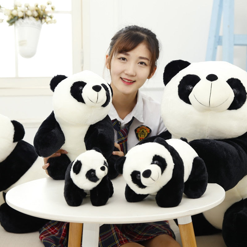 Cute Panda Simulation Stuff Animal Plush Toy Dolls Baby Girls Birthday Gifts