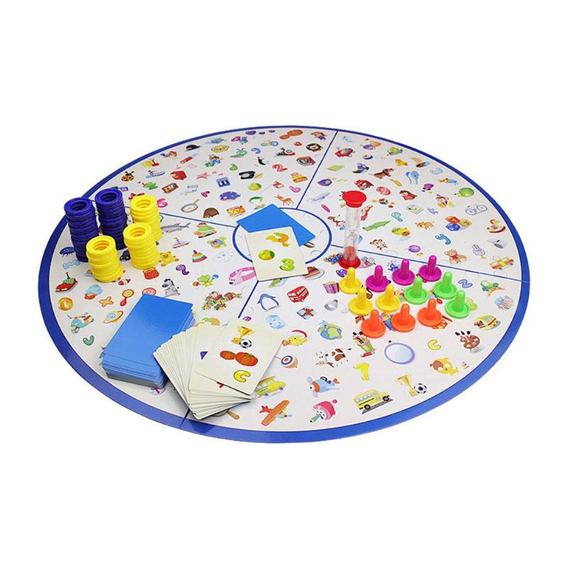 Detectives Looking Chart Board Game Baby Montessori Puzzle Education Plastic Puzzle Brain Training Kid Toys for Children