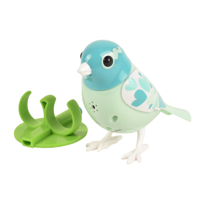 Digital Singing Birds Electronic Pets Solo or in a Choir Interactive Toys, Blow or Whistle