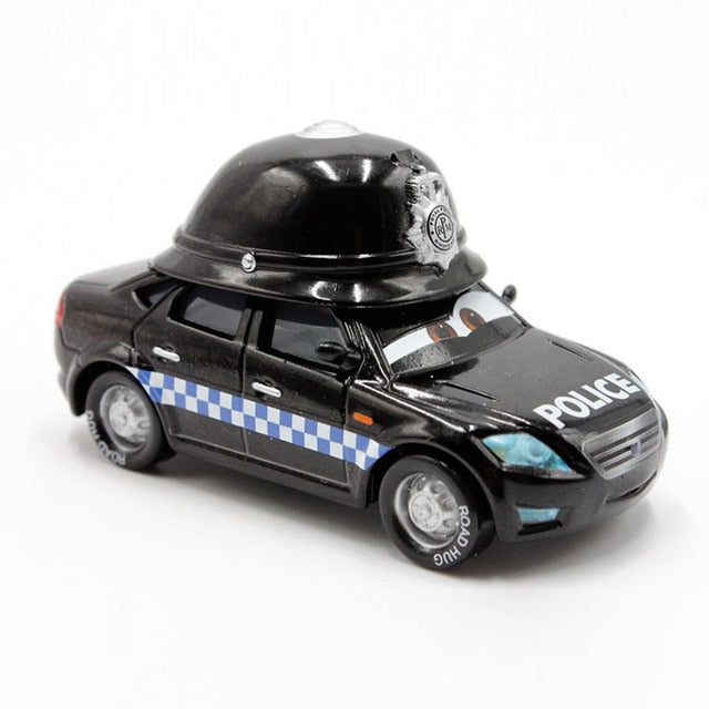 Disney Pixar Cars Doug Speedcheck Diecast Metal Toy Car For Children 1:55 Loose