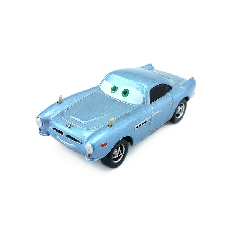 Disney Pixar Cars Finn McMissile Metal Diecast Toy Car 1:55 Loose