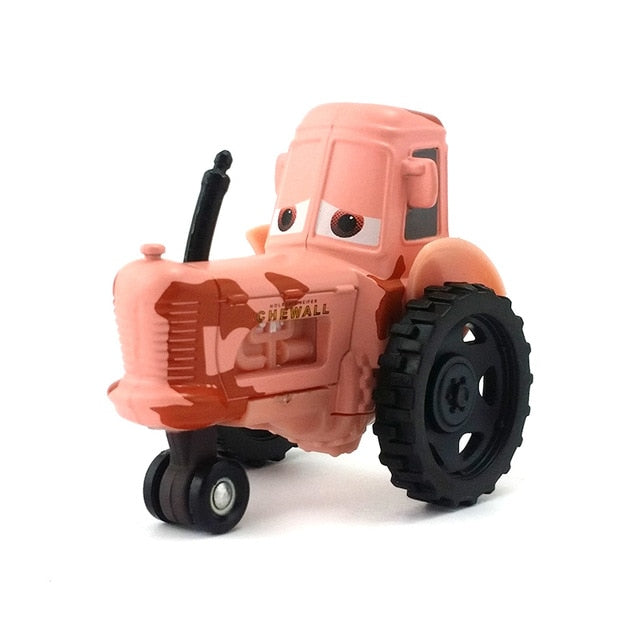 Disney Pixar Cars Frank And Tractor Diecast Toy Car For Children Gifts 1:55 Loose Alloy Diecast Model