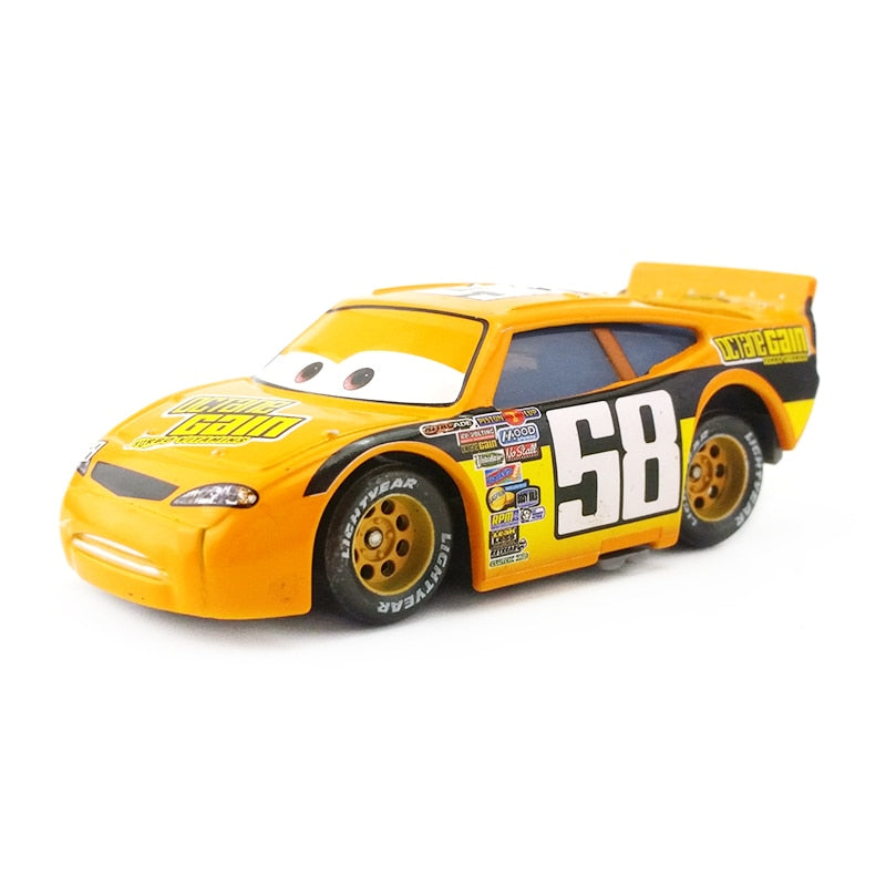 Disney Pixar Cars No.58  Metal Diecast Toy Car 1:55 Loose