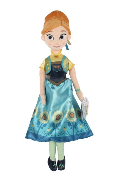 Disney Toys 40 50cm Frozen 2 Anna And Elsa Dolls For Girls Princess Plush Soft Doll Kids Toys For Baby Children juguetes