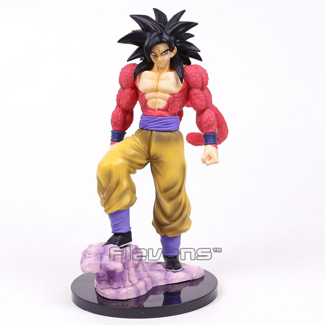 Dragon Ball Z GT Super Saiyan 4 Son Goku Manga Dimensions PVC Figure Collectible Model Toy