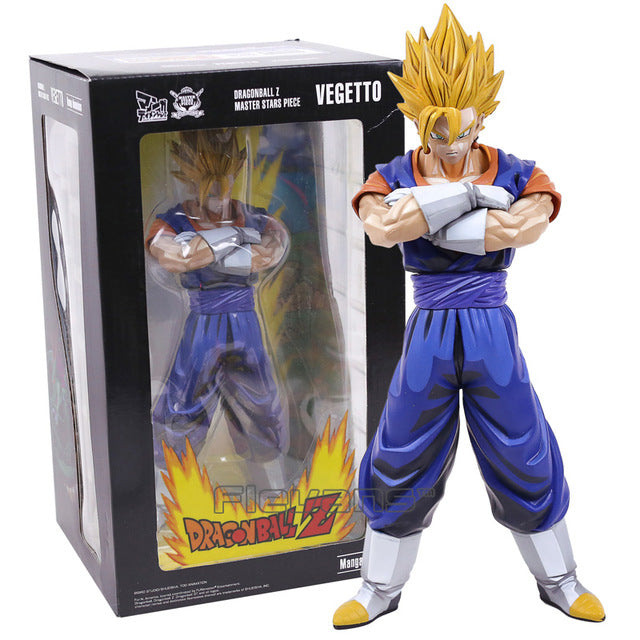 Dragon Ball Z MSP Master Stars Piece Vegetto Son Goku Vegeta Trunks PVC Figure Collectible Model Toy