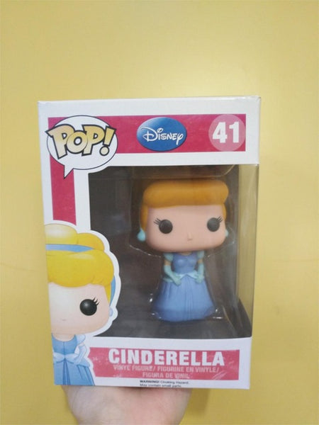 Funko Pop 10cm Cartoon Princess Elsa Anna Snow White Cinderella