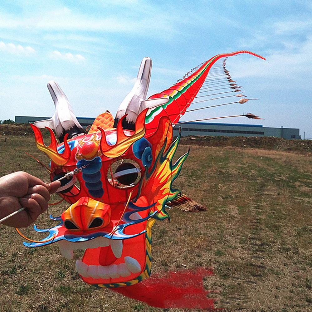 7M Chinses traditional dragon kite Chinese kite design decoration kite wei kite factory weifang toys
