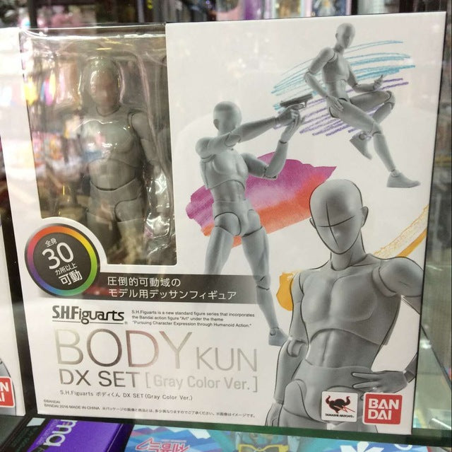 S.H.Figuarts Body-Chan -Wire Frame- Gray Color Ver. Figure