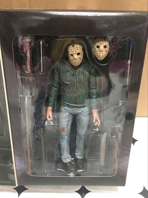 Horror Friday the 13th Freddy Krueger Vs. Jason Voorhees A Nightmare on Elm Street Texas Chainsaw Massacre PVC Action Figure Toy