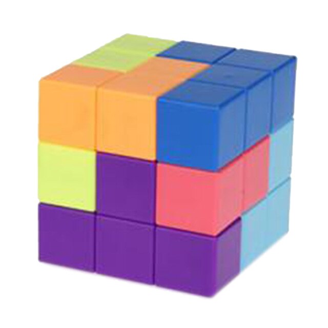 M Magic Cube Building Block  Magnetic  Magic Cubes Toys  Early Educational Toy For Children Cube - Solid Color