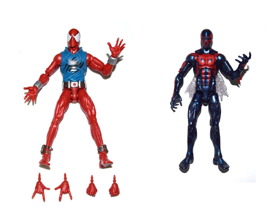 Marvel Legends Infinite Series Scarlet Spiderman & 2099 6" Loose Action Figure