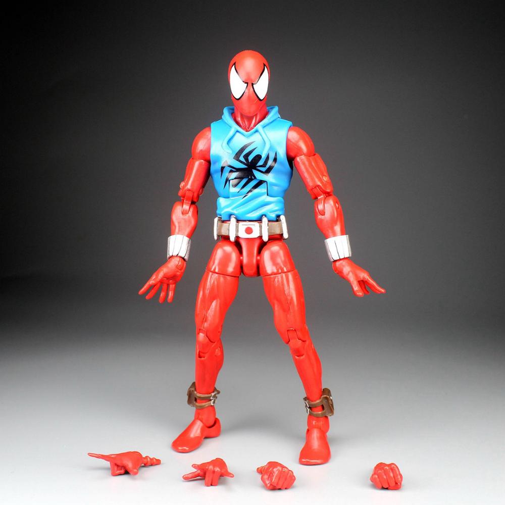 Marvel Legends Infinite Series Scarlet Spiderman 6" Loose Action Figure