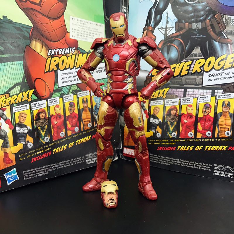 Marvel Legends Iron Man MK 43 Armor Avengers 6" Action Figure Loose