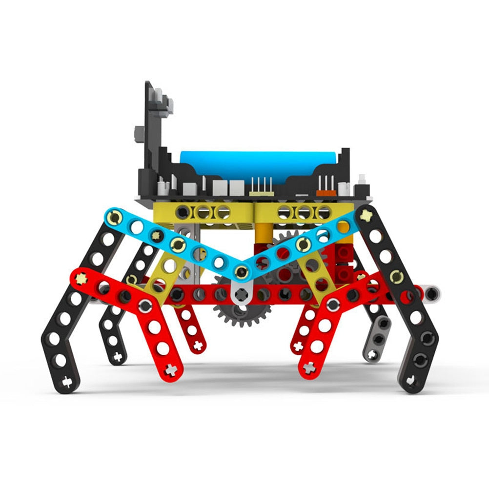New Program Intelligent Robot Kit Steam Programming Education Building Block Spider For Micro:Bit Programable Toys For Men Kids