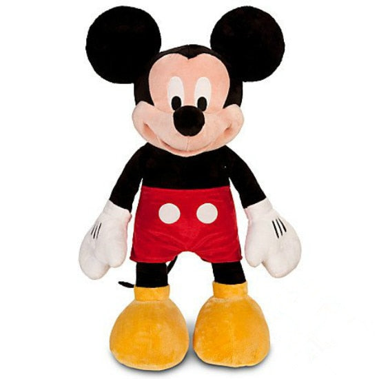 Original Big Mickey Mouse Soft Cute Kawaii Stuff Plush Toy Baby Birthday Christmas Gift 62cm