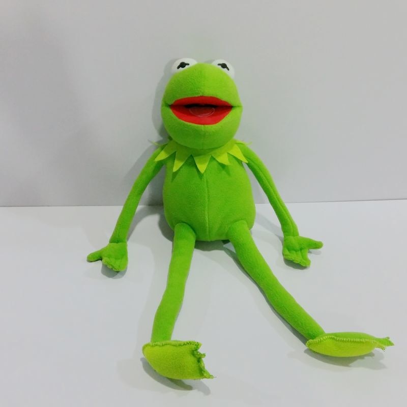Original The Muppets Kermit the Frog Stuff Animal Cute Plush Toy Baby Birthday Gift 45cm