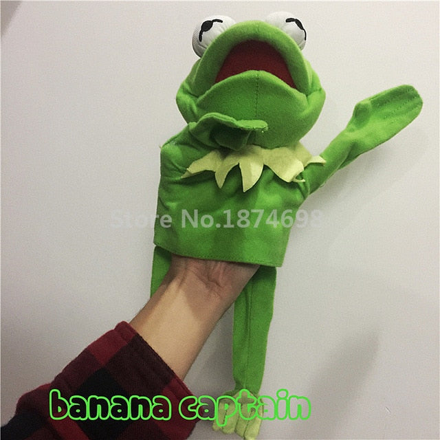 The Muppets Puppet Kermit Frog Fozzie Bear Swedish Chef Miss Piggy Gonzo Plush Stuffed 28cm Hand Puppets Baby Kids Children Toys