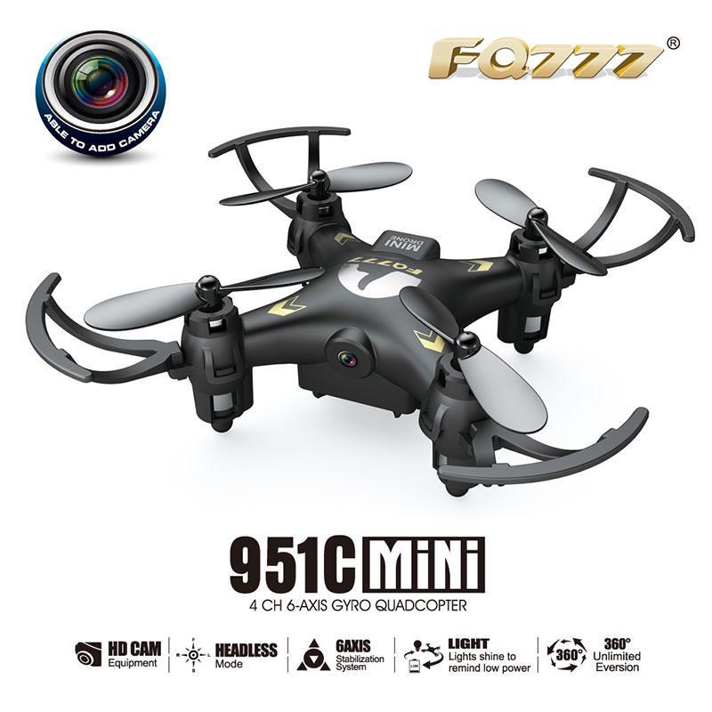 4CH RC Quadcopter 360 Roll Headless Mode Helicopter Mini Drone With Camera RTF