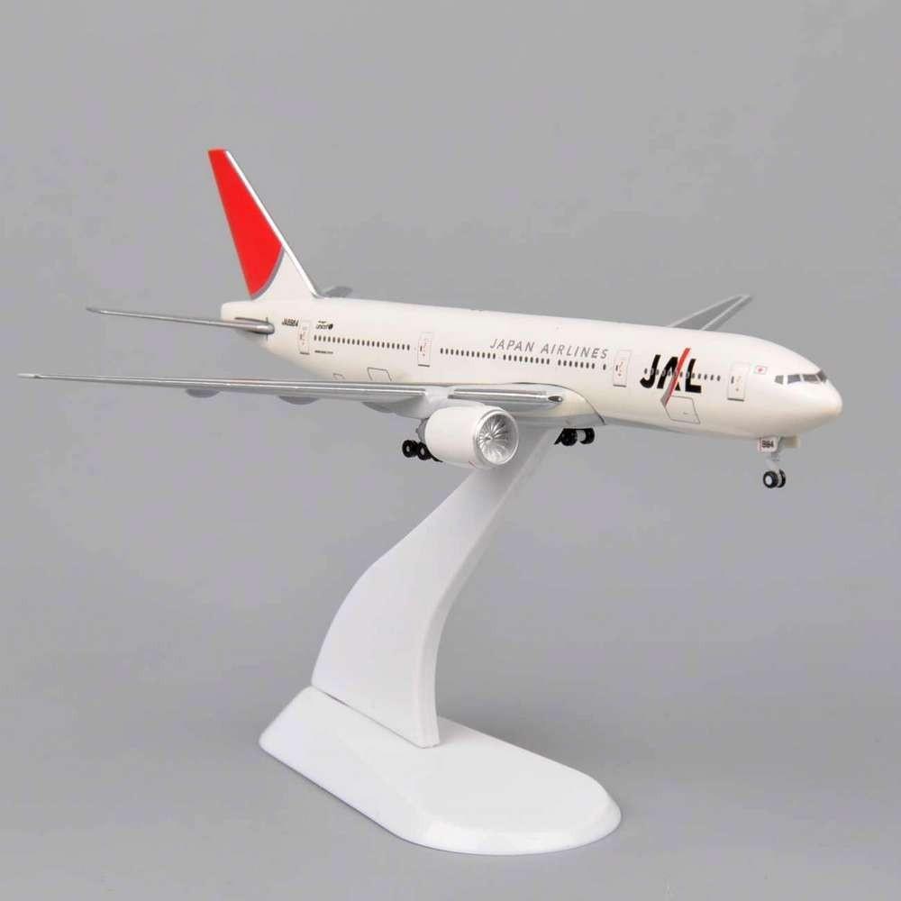 Scale 1:400 Japan Airlines Diecast Airplane Model Toy Vehicle White Small Airliner Air Plane Aircraft