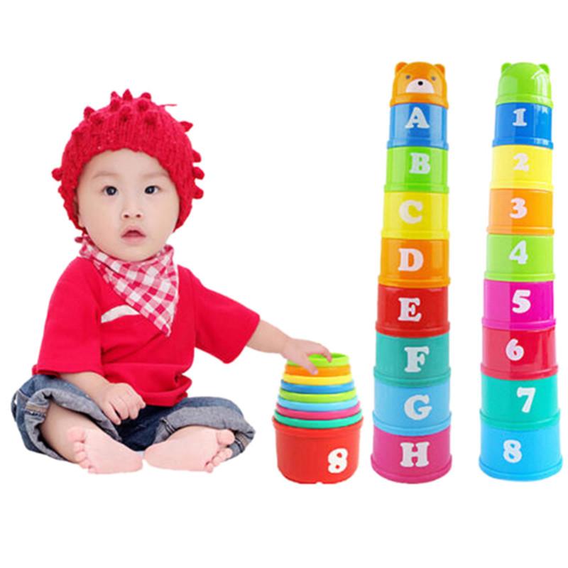 Baby Toy Funny Small Learning Education Jenga Cup Toy Block Game for Kids Juguetes Educativos Toys CX678538