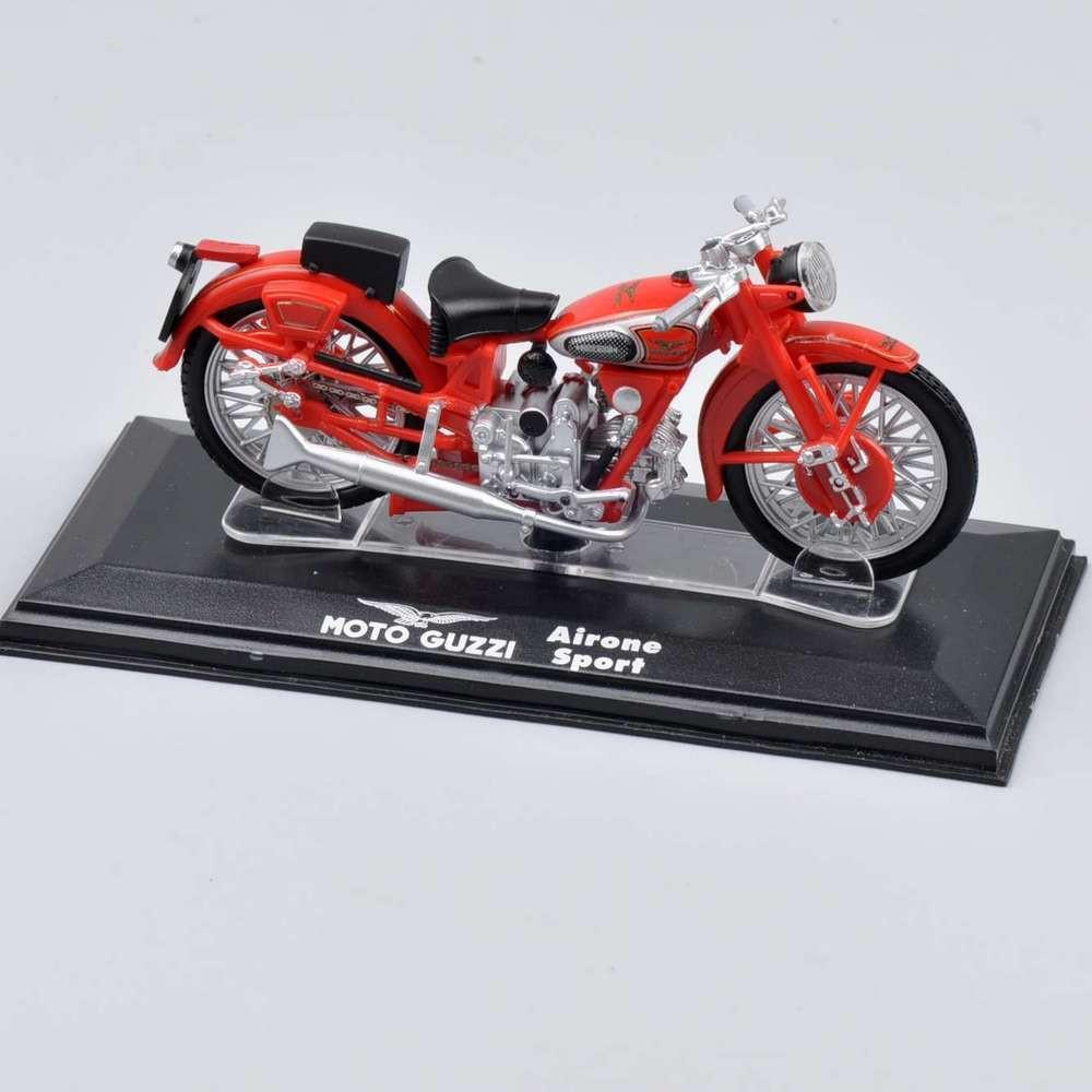 Fashionable Red Color 1/22 Scale Moto Guzzi Airone Sport Motorcycle Italeri Diecast Model Toy Collection For Gifts A
