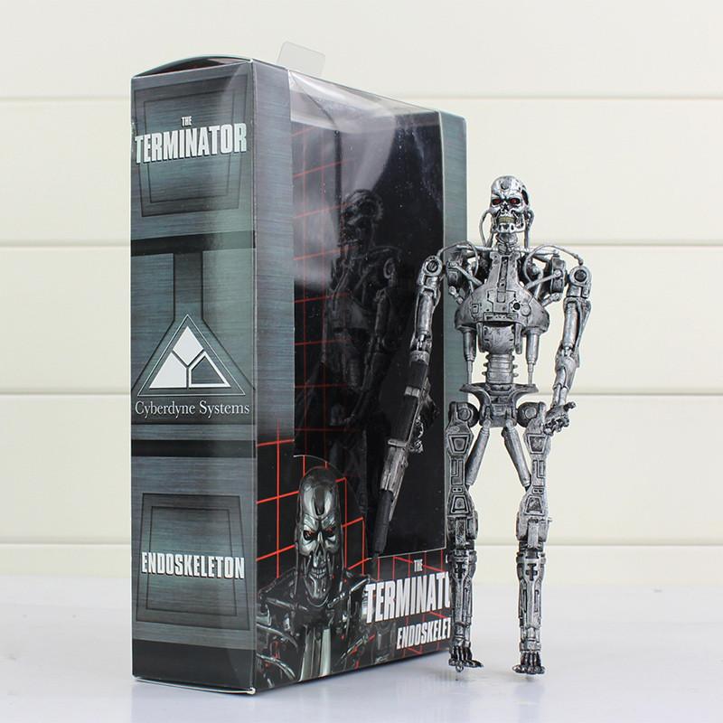 NECA Terminator Endoskeleton Action Figure Classic Figure Toy 18cm