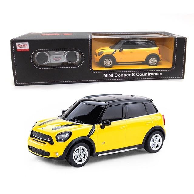 Girls Remote Control Car Rastar Electric RC Car 1:24 Radio Controlled Toys Boys Gifts Kids Toys Mini Cooper S Countryman 71700