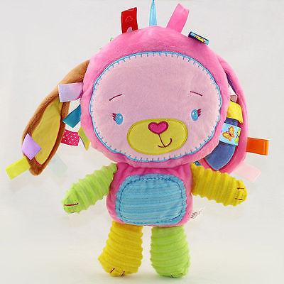 Baby Rattle Toys Animal Hand Bells Plush Baby Toy Newbron Gift Christmas Animal elephant/monkey/lion/rabbit