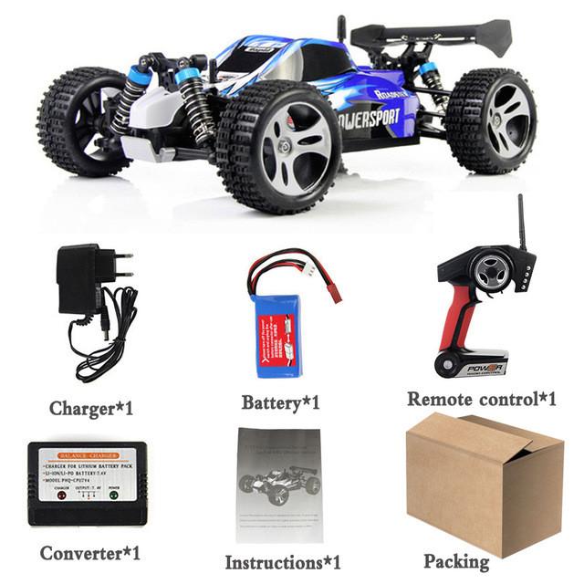 WLtoys A959 Electric Rc Car Nitro 1/18 2.4Ghz 4WD Remote Control Car High Speed Off Road Racing Car Rc Monster Truck For Kids