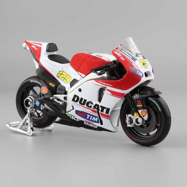 1:18 scale kids mini GPIS andrea dovizioso lannone No 04/29 collectible motorbike diecast cars motorcycle toys for children