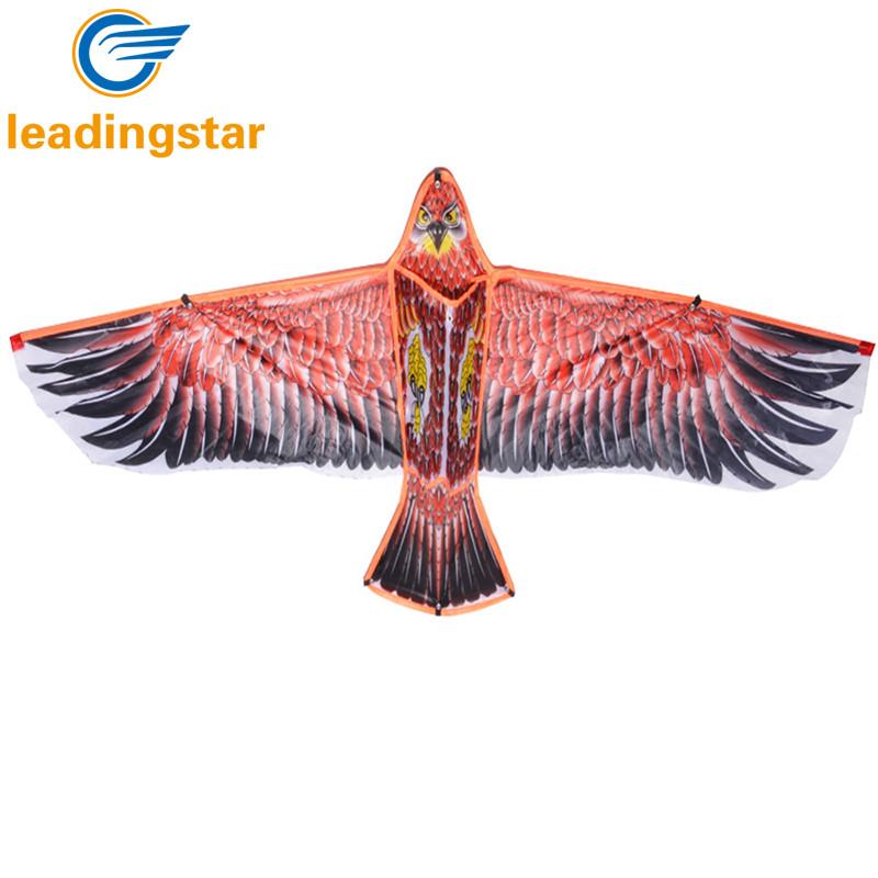 LeadingStar 53 Inch Huge Eagle Kite With String Handle Novelty Toy Kites Eagles Large Flying Funny Toys For Children