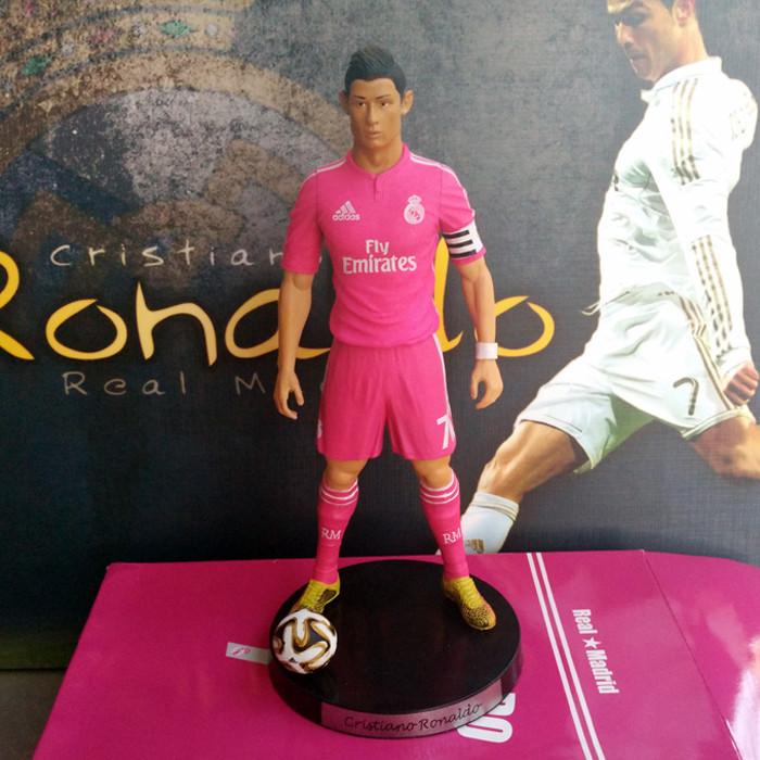 Popular Soccer 7# Cristiano ronaldo(RM) 2.5" Action figure Doll Toy Figure 18cm PVC puppet