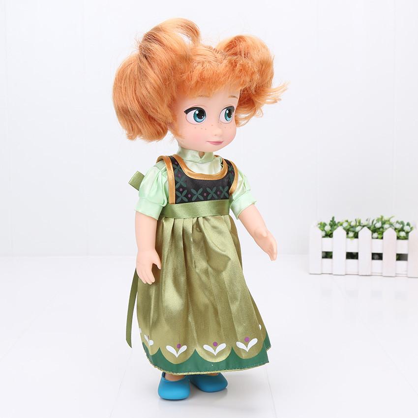 30cm Elsa Anna Princess Doll PVC Action Figure Dolls Toys christmas Gifts