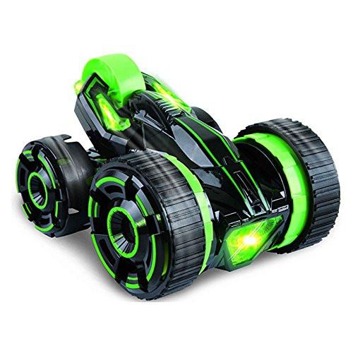 Five Wheels Race Stunt Car 2WD Remote Control RC Vehicle LED Headlights Extreme High Speed 360 Degree Rolling Rotating Rotation