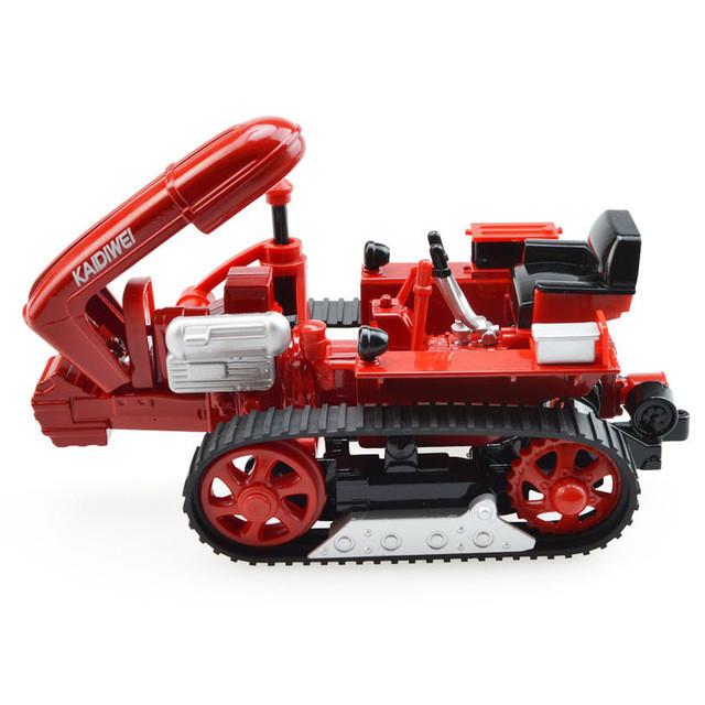 KAIDIWEI Crawler Tractor Metal 1:18 Scale  Diecast Alloy Car Model Collection  Kids Toy Gift