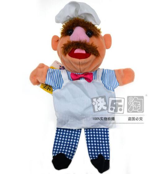 The Muppets Most Wanted Plush Figure Swedish Chef Plush Hand Puppets