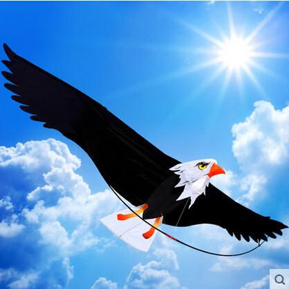 Outdoor Fun Sports 2m 3D Eagle Kite/ Desert Eagle With Handle And 30m Line Easy Control Good  Flying