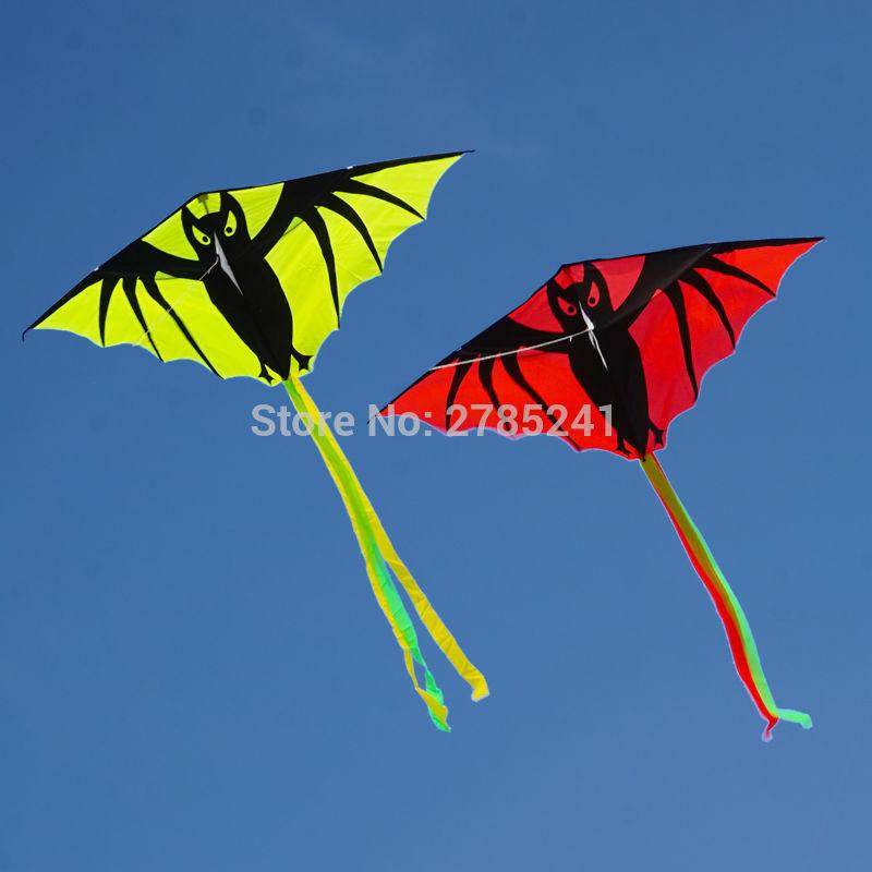 55in Vampire Bat Kite single line Outddoor fun Sports Toys for kids with flying line
