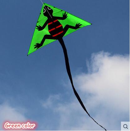 New Toys 2m Power  Brand  Huge Lizard Kite With String And Handle Novelty Toy Kites Gecko Large Good Flying For  Gift