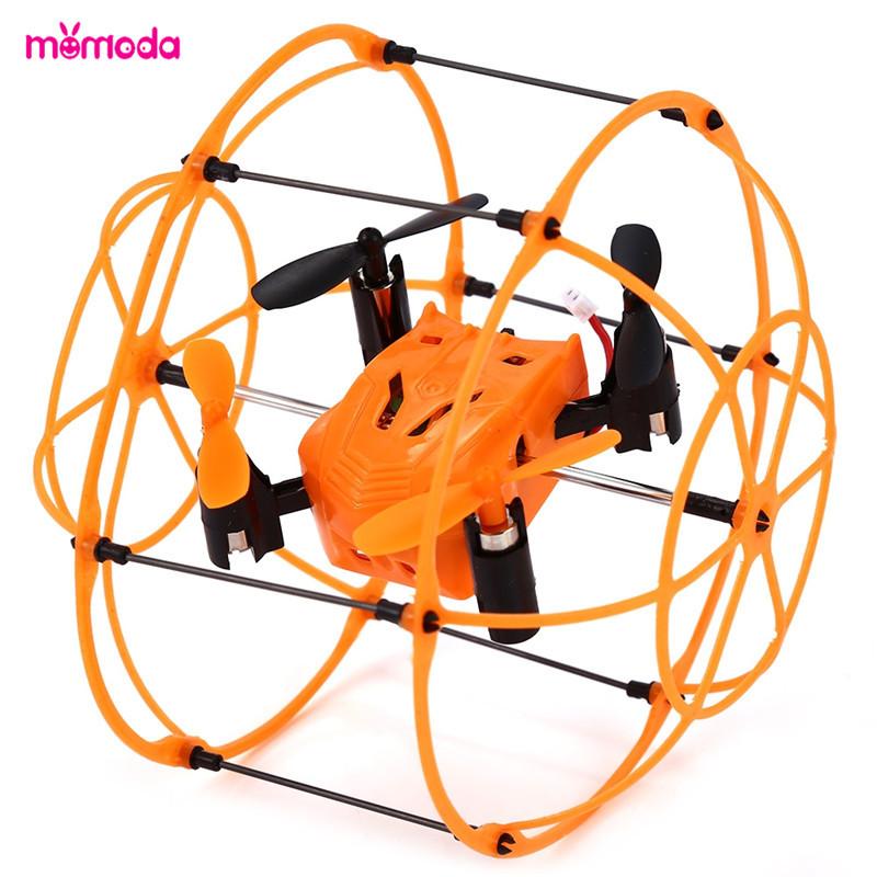 RC Drone Dron 360-degree Quadcopter with LED Light Walking Climbing Flying Modes 3 in 1 Copter Fly Helicopter VS Syma X18 Drones